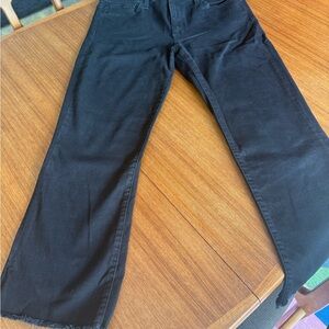 Joe’s Jeans Black Straight-Leg Jeans